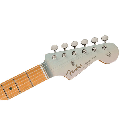 Fender Electric Guitars Chrome Glow / Maple / SSS Fender H.E.R Stratocaster 6 String Electric Guitar