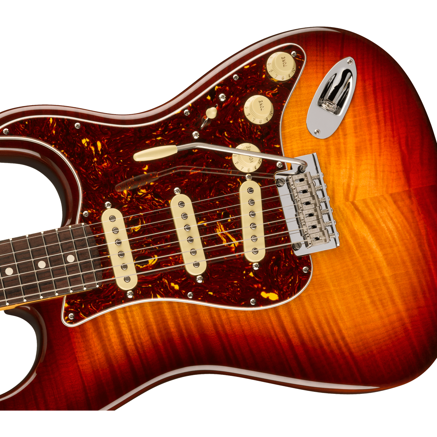 Fender Electric Guitars Comet Burst Fender 70th Anniversary American Professional II Stratocaster 6 String Electric Guitar