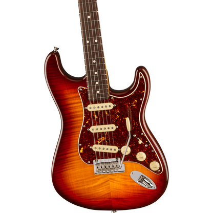 Fender Electric Guitars Comet Burst Fender 70th Anniversary American Professional II Stratocaster 6 String Electric Guitar