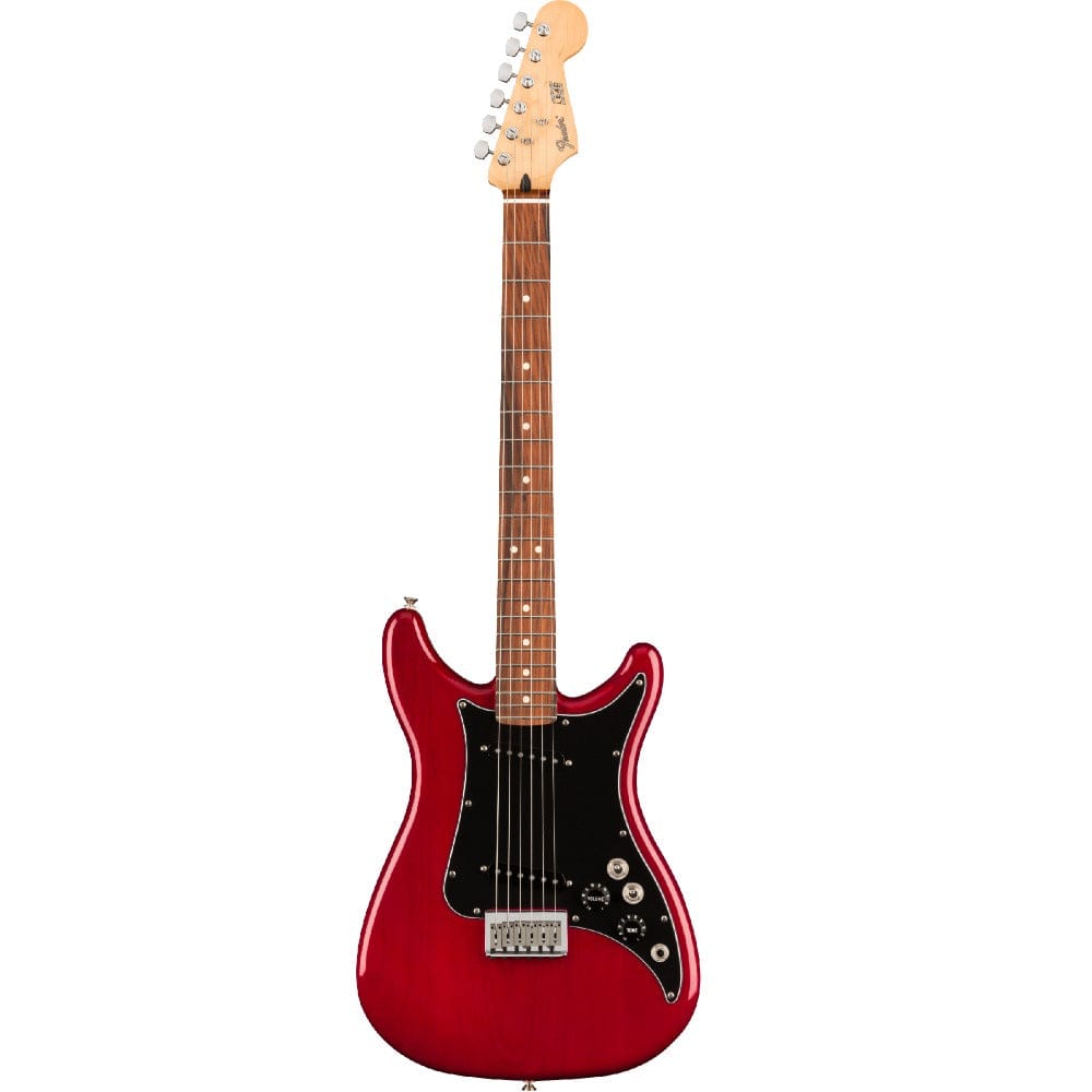 fender electric guitars crimson red transparent / pau ferro fender player lead ii 6 string electric guitar    #color_crimson-red-transparent,fretboard_pau-ferro