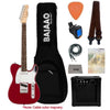 Fender Electric Guitars Dakota Red / BundleWithAmplifier Fender Squier Debut Telecaster Electric Guitar