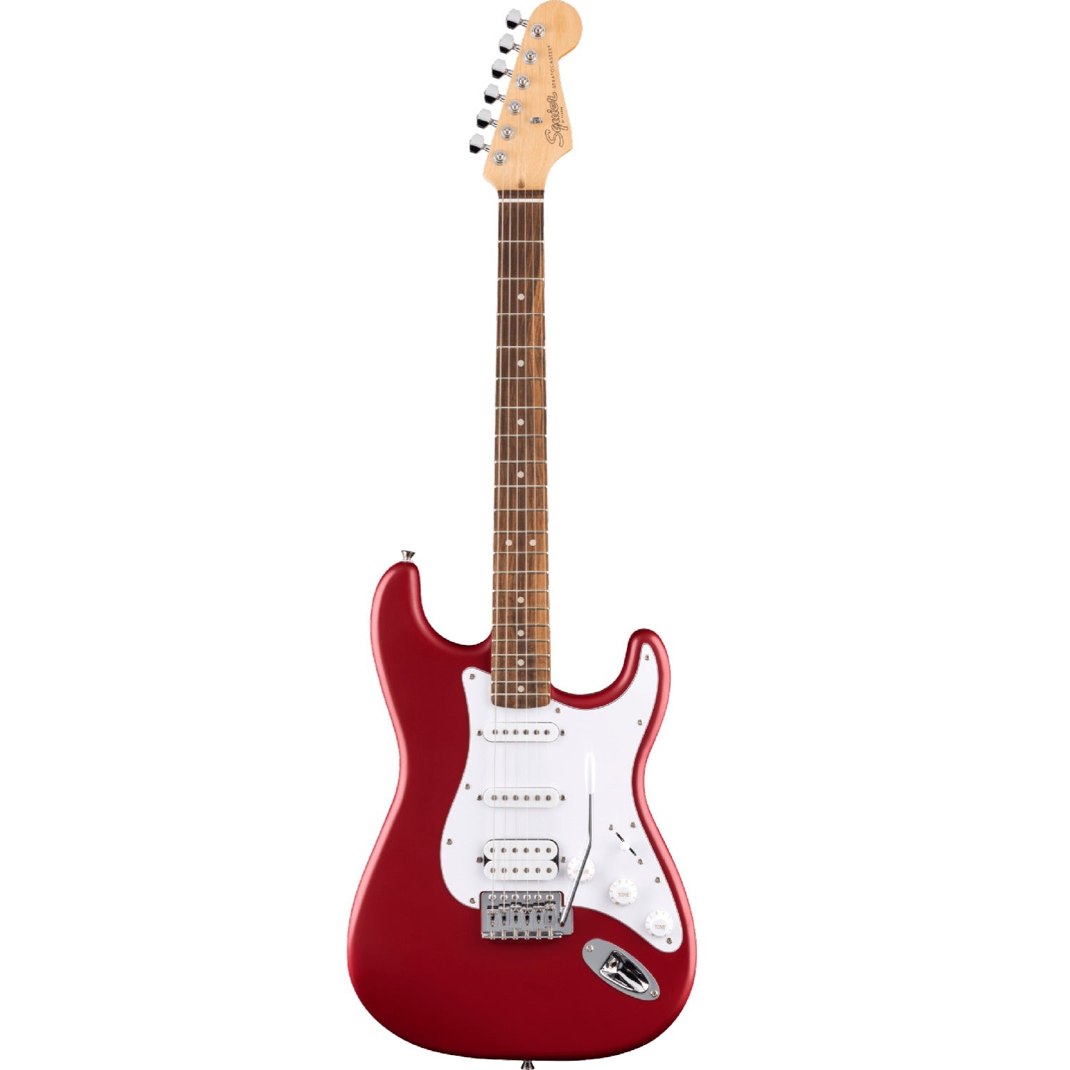 Fender Electric Guitars Dakota Red Fender Debut Collection Stratocaster 6 String Electric Guitar #color_dakota-red 