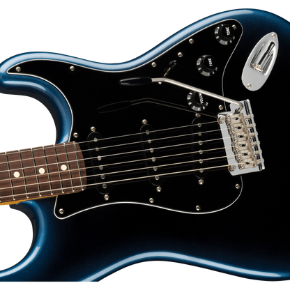 Fender Electric Guitars Dark Night Fender American Professional II SSS Stratocaster Electric Guitar - Dark night 