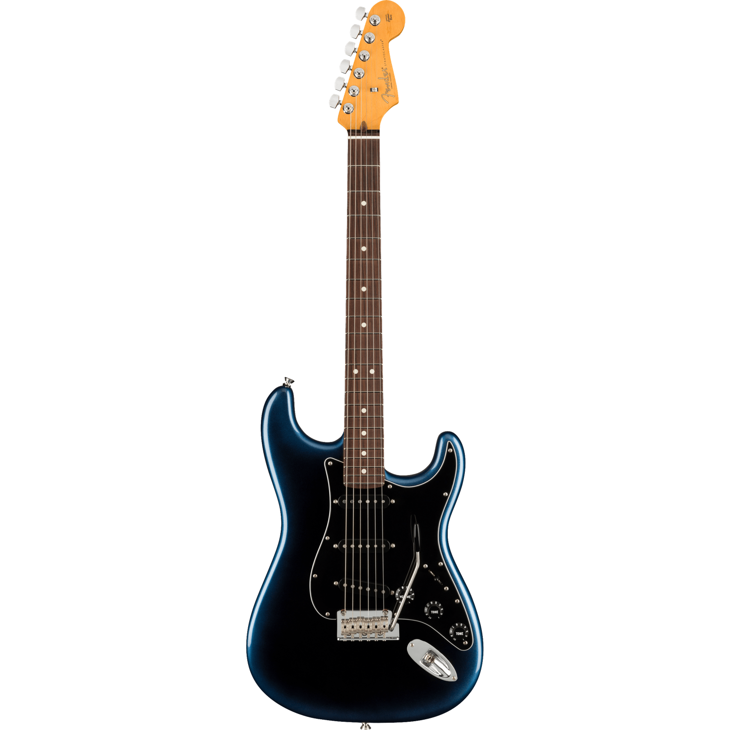 Fender Electric Guitars Dark Night Fender American Professional II SSS Stratocaster Electric Guitar - Dark night 