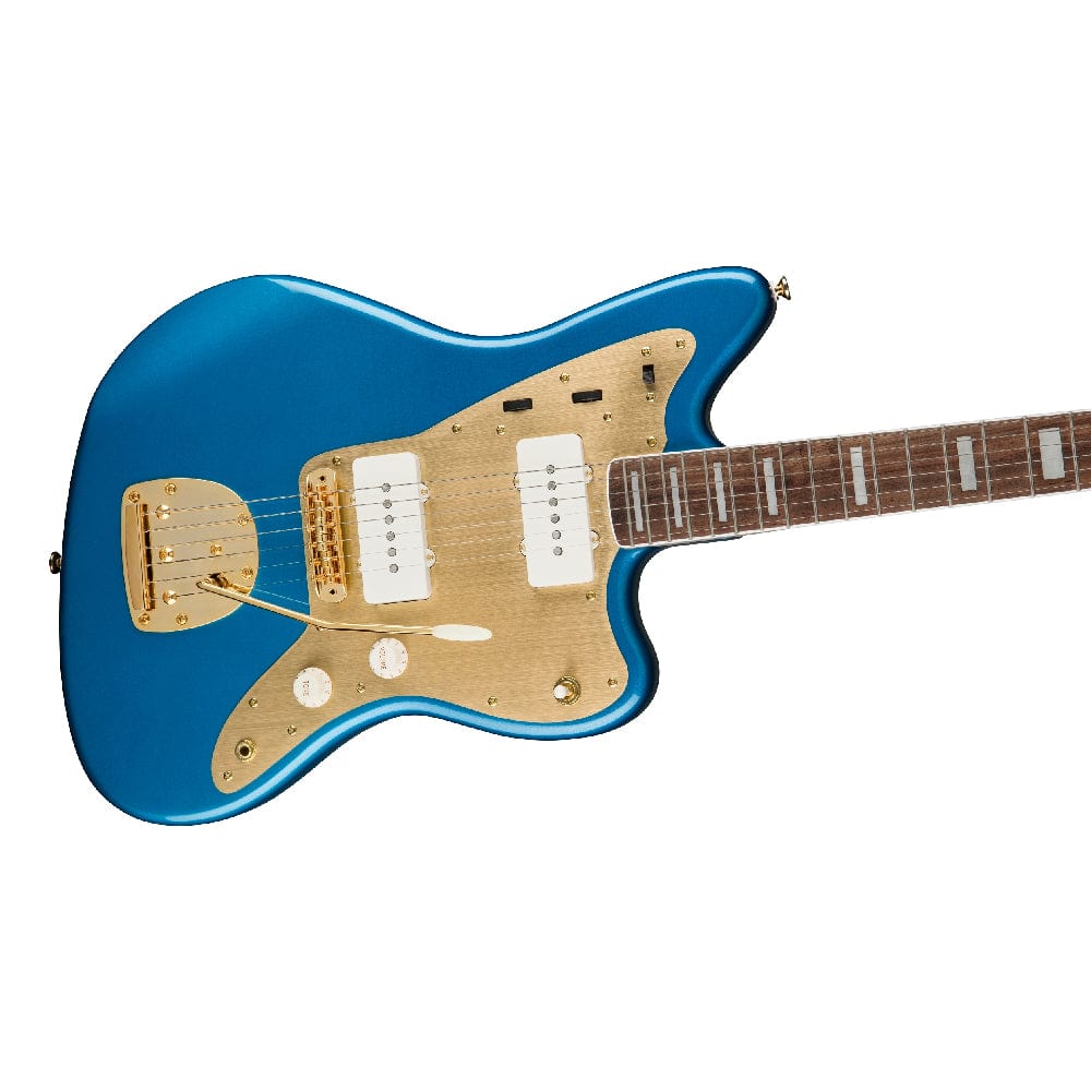 fender electric guitars fender 40th anniversary jazzmaster gold edition 6 string electric guitar  