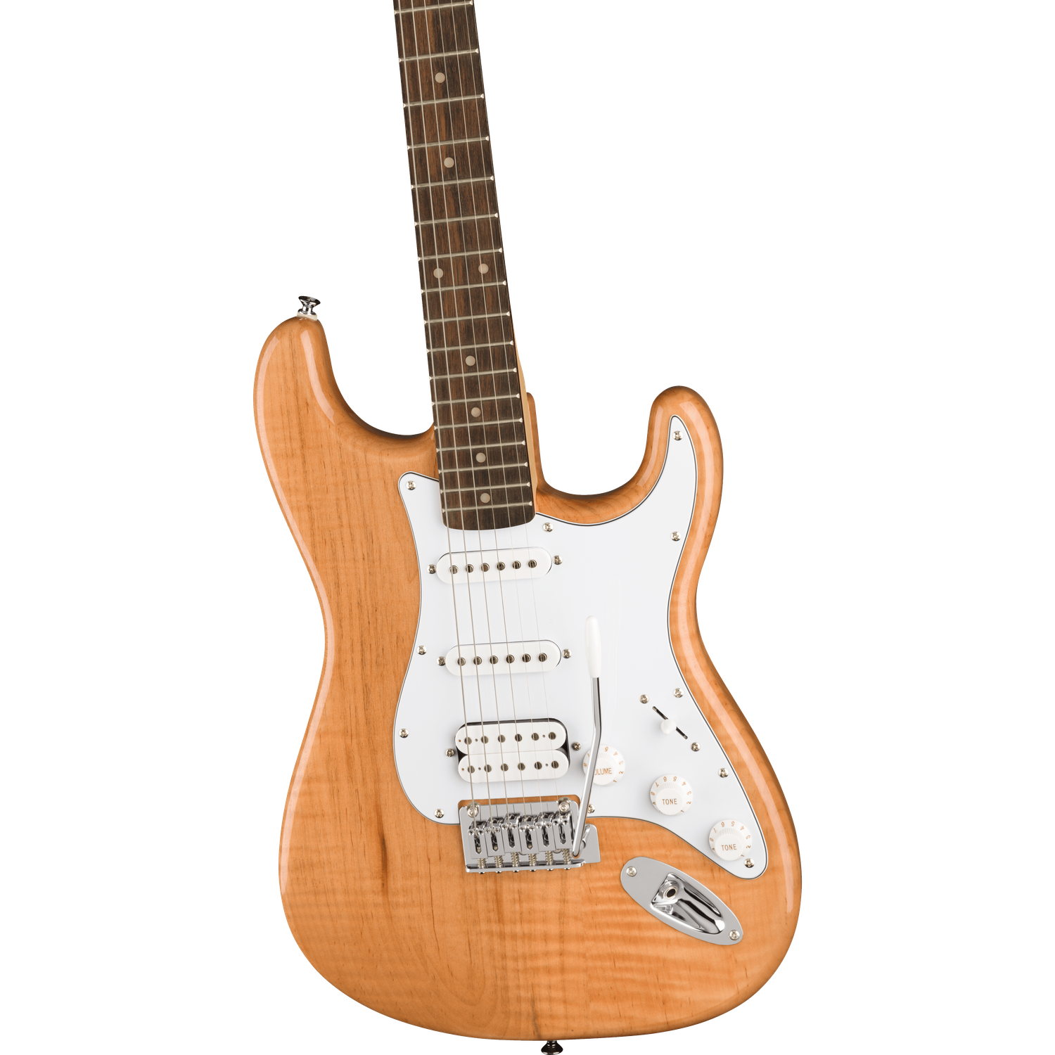 Fender Electric Guitars Fender Affinity Series Stratocaster HSS 6 String Electric Guitar #color_natural,fingerboard_indian-laurel