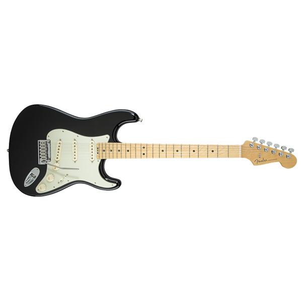 fender electric guitars fender american elite stratocaster maple fingerboard electric guitar - mystic black