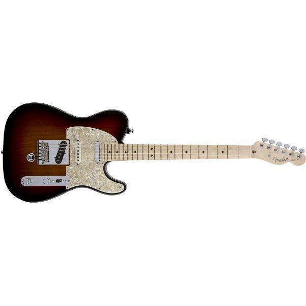 fender electric guitars fender american nashville b-bender telecaster electric guitar, maple fingerboard, 3-color sunburst