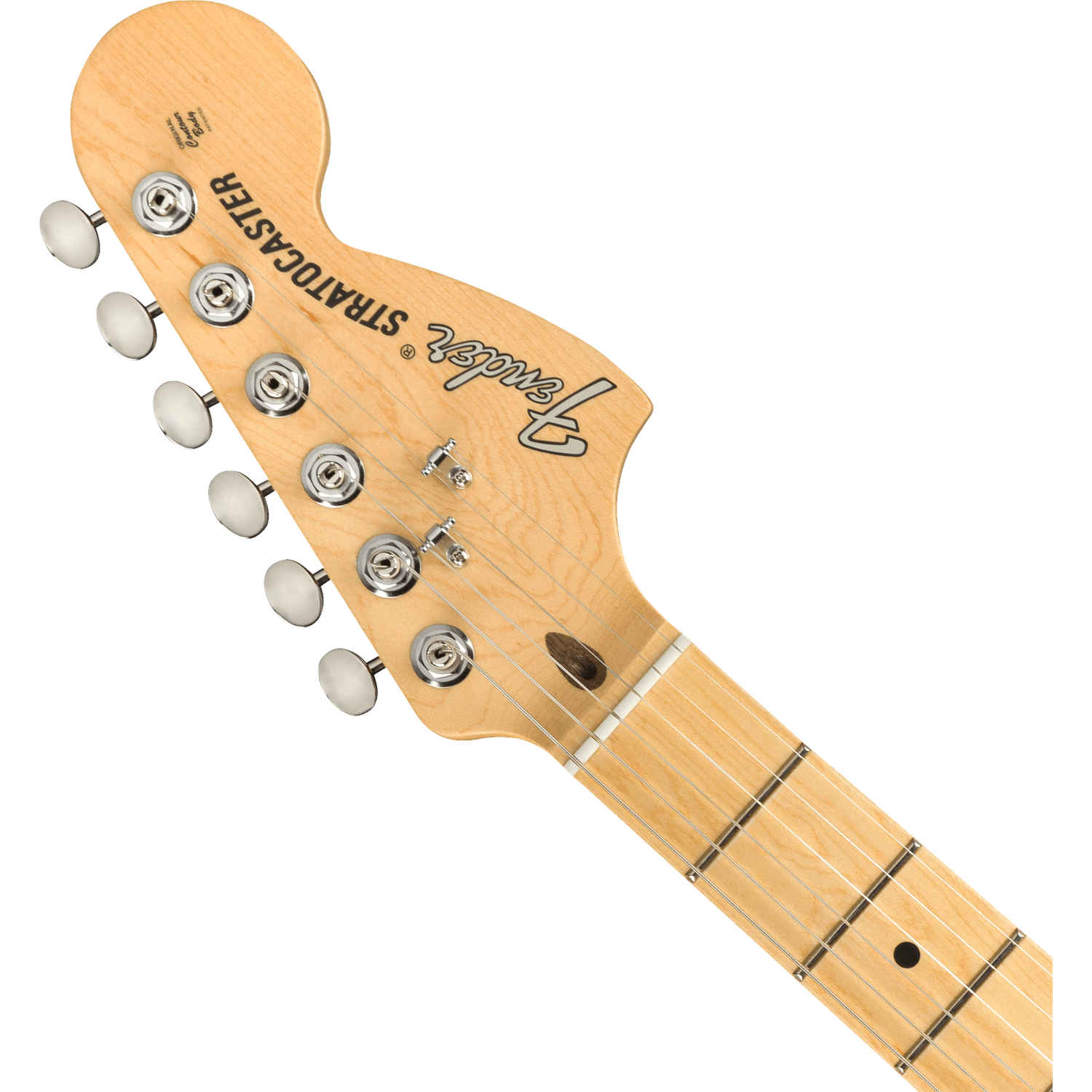 Fender Electric Guitars Fender American Performer Stratocaster 6-String HSS Electric Guitar #color_satin-surf-green