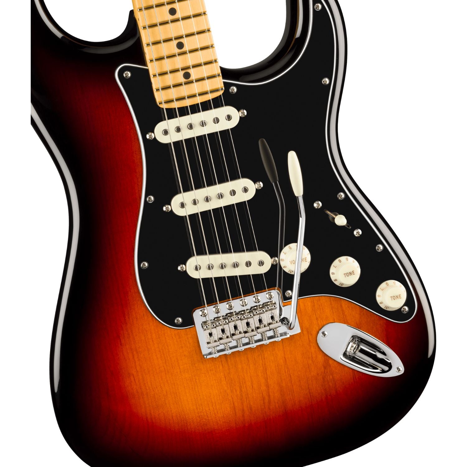 Fender Electric Guitars Fender American Professional Classic Stratocaster 6 String Electric Guitar#color_3-color-sunburst,fingerboard_maple