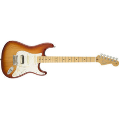 Fender Electric Guitars Fender American Standard Stratocaster Electric Guitar HSS Shawbucker, Maple Fingerboard, Sienna Sunburst (Ash)