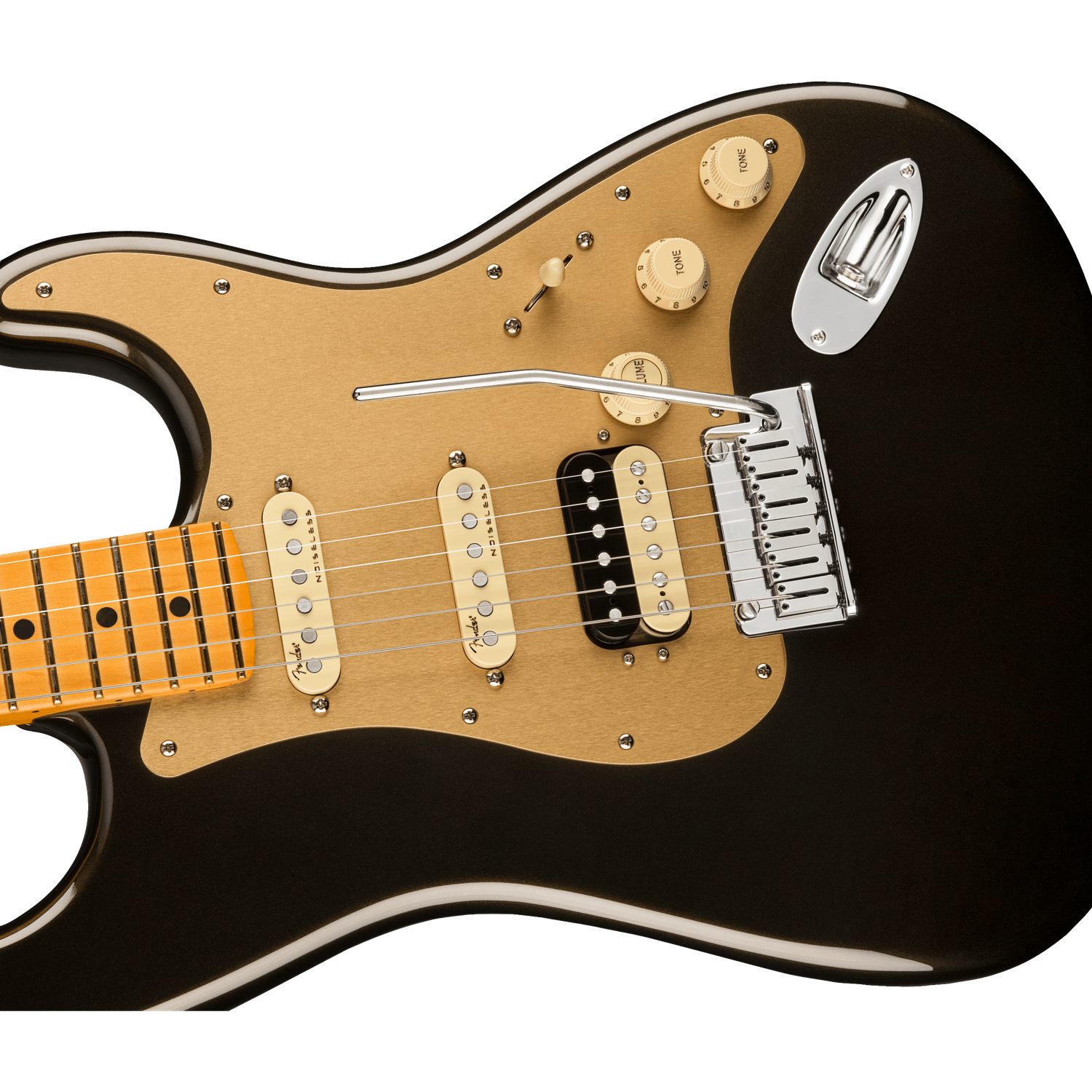 Fender Electric Guitars Fender American Ultra Stratocaster HSS Electric Guitar with Case