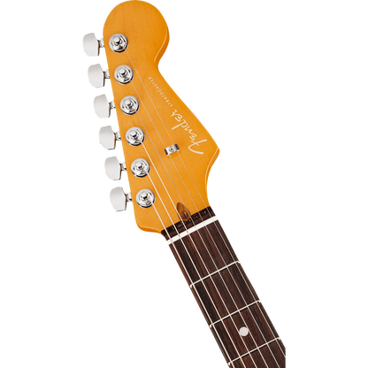 Fender Electric Guitars Fender American Ultra Stratocaster HSS Rosewood Electric Guitar - Cobra Blue