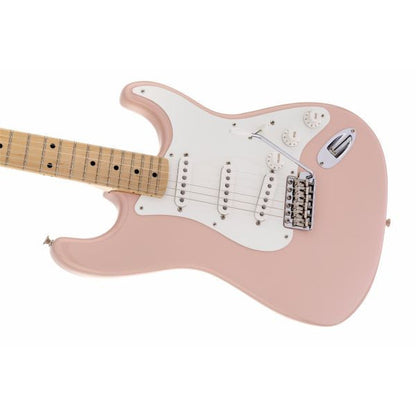 fender electric guitars fender american vintage '56 stratocaster electric guitar, maple fingerboard, shell pink
