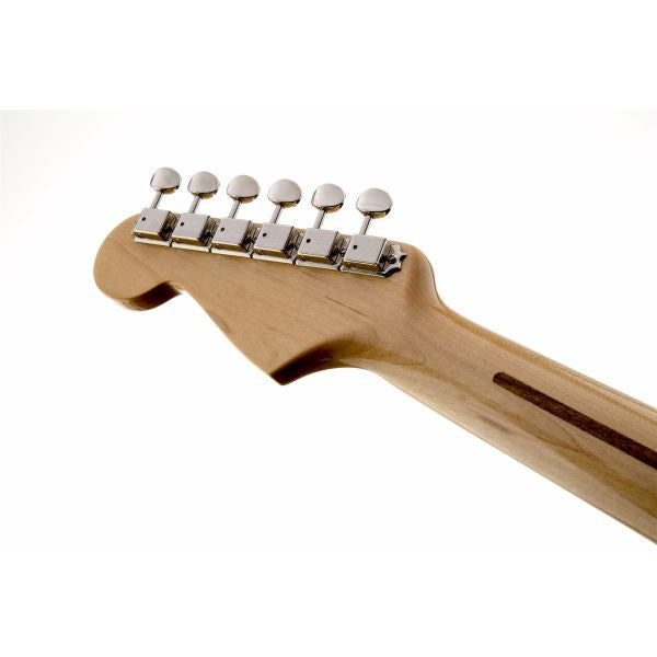 fender electric guitars fender american vintage '56 stratocaster electric guitar, maple fingerboard, shell pink