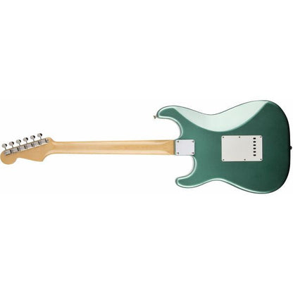 fender electric guitars fender american vintage '59 stratocaster electric guitar, slab rosewood fingerboard, sherwood green metallic