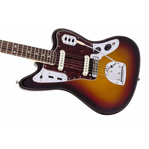 Fender Electric Guitars Fender American Vintage '65 Jaguar Electric Guitar, Round-Lam Rosewood Fingerboard, 3-Color Sunburst