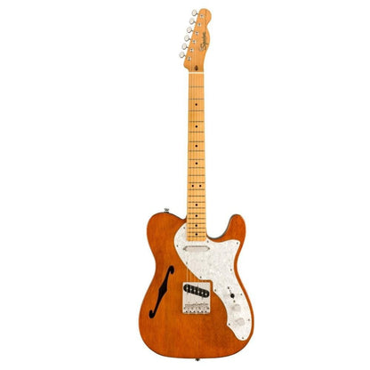 fender electric guitars fender classic vibe 60s telecaster thinline 6 string electric guitar - natural