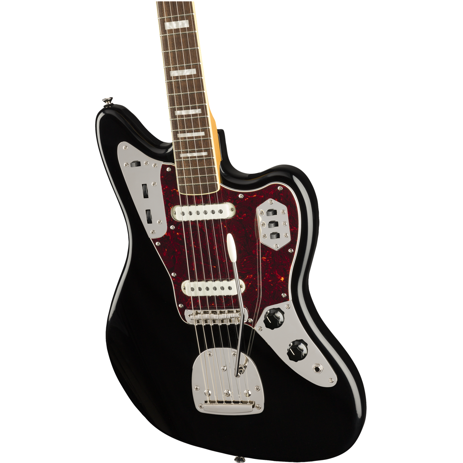 Fender Electric Guitars Fender Classic Vibe '70s Jaguar Electric Guitar #color_black