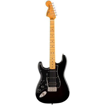 fender electric guitars fender classic vibe 70s stratocaster hss left-handed electric guitar black