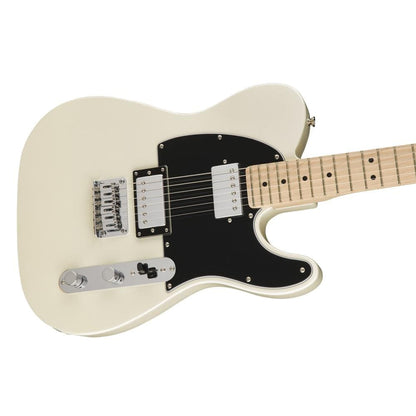 fender electric guitars fender contemporary telecaster hh electric guitar - pearl white