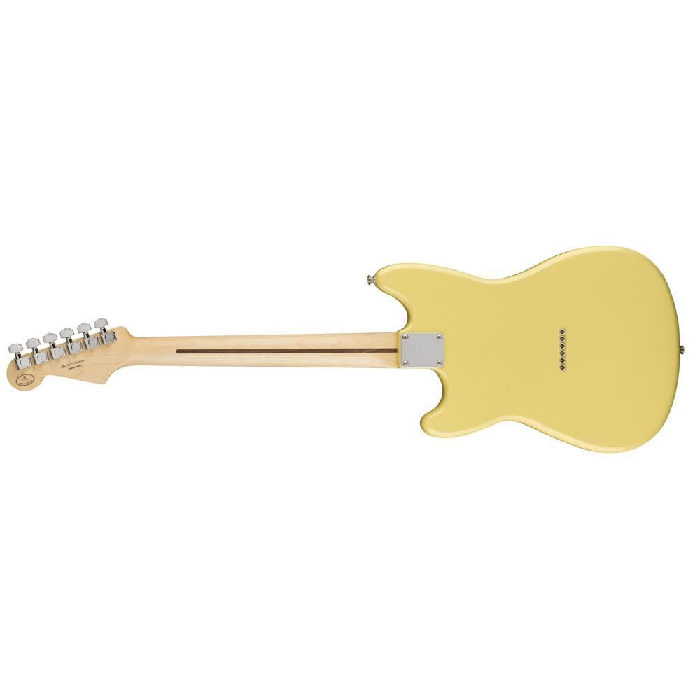 fender electric guitars fender duo sonic hs 6 string electric guitar    #color_canary-diamond,fretboard_pau-ferro