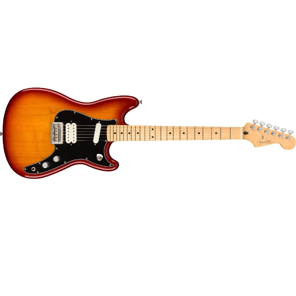fender electric guitars fender duo sonic hs 6 string electric guitar    #color_sienna-sunburst,fretboard_maple