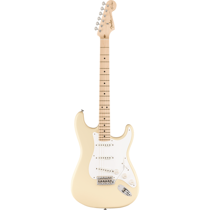 Fender Electric Guitars Fender Eric Clapton Stratocaster Electric Guitar, Maple Fingerboard, Olympic White