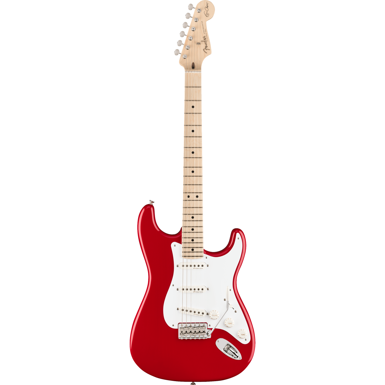 Fender Electric Guitars Fender Eric Clapton Stratocaster Electric Guitar, Maple Fingerboard, Torino Red