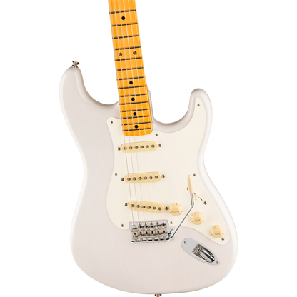Fender Electric Guitars Fender Eric Johnson Stratocaster Electric Guitar, Maple Fingerboard, White Blonde