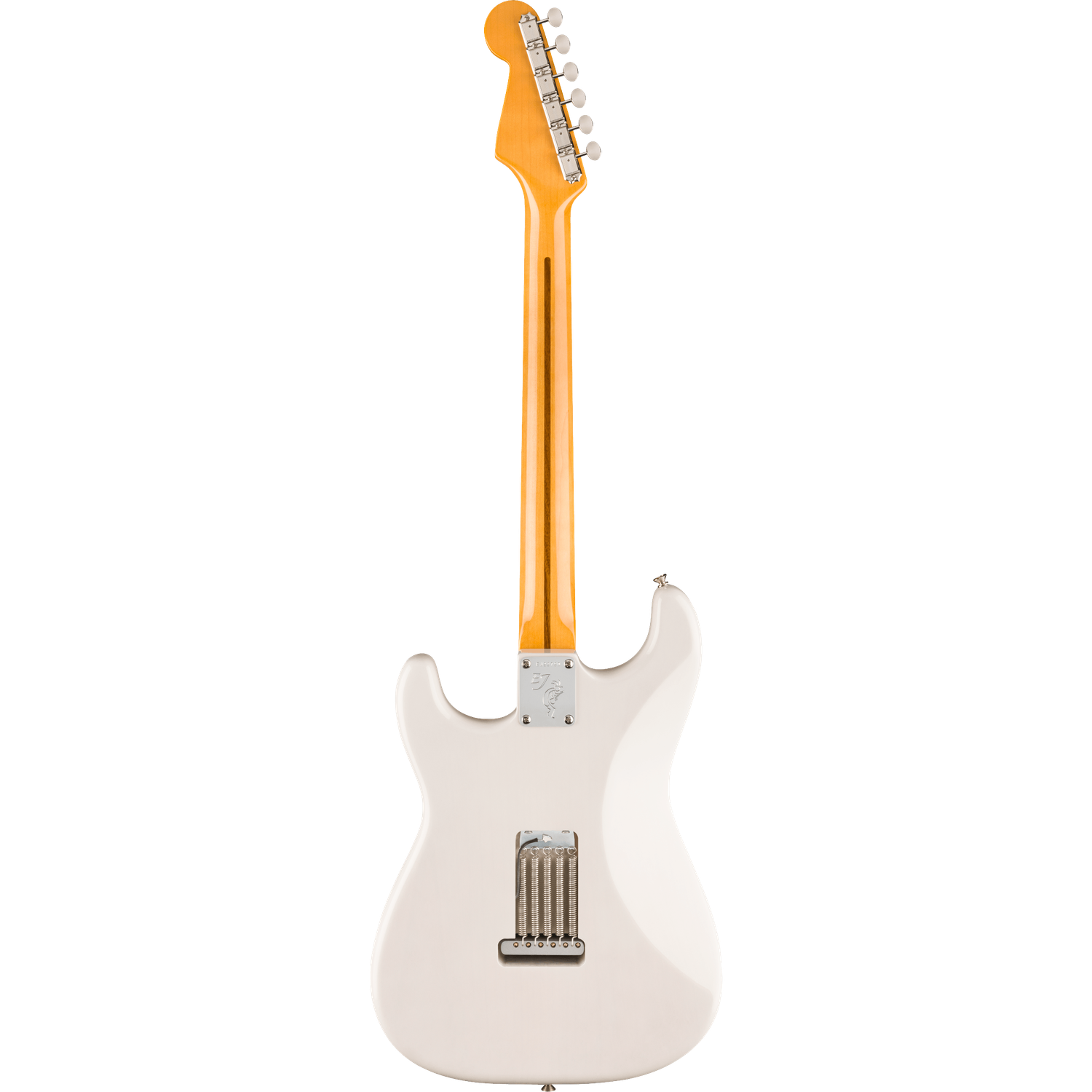 Fender Electric Guitars Fender Eric Johnson Stratocaster Electric Guitar, Maple Fingerboard, White Blonde