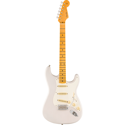 Fender Electric Guitars Fender Eric Johnson Stratocaster Electric Guitar, Maple Fingerboard, White Blonde