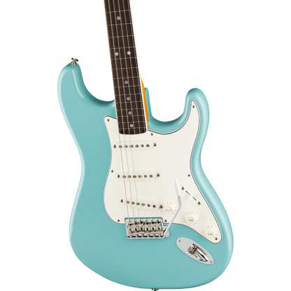 Fender Electric Guitars Fender Eric Johnson Stratocaster Electric Guitar, Rosewood Fingerboard, Tropical Turquoise