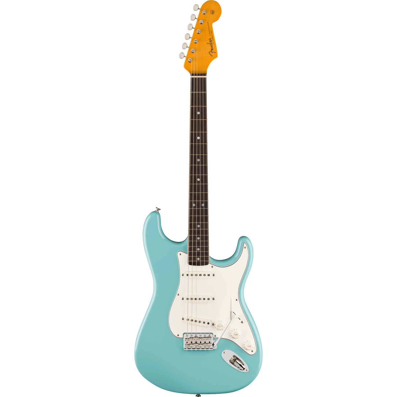 Fender Electric Guitars Fender Eric Johnson Stratocaster Electric Guitar, Rosewood Fingerboard, Tropical Turquoise