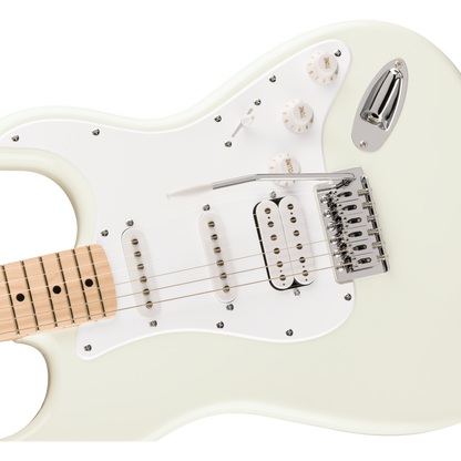 Fender Electric Guitars Fender FSR Squier Sonic Stratocaster Electric Guitar #pickup-configuration_hss,color_fsr-arctic-white,fretboard_maple