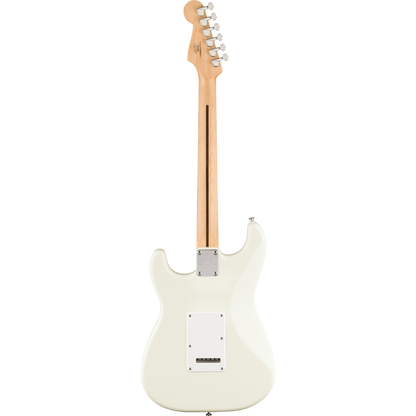 Fender Electric Guitars Fender FSR Squier Sonic Stratocaster Electric Guitar #pickup-configuration_hss,color_fsr-arctic-white,fretboard_maple