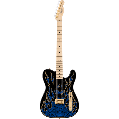 Fender Electric Guitars Fender James Burton Telecaster Electric Guitar, Maple Fingerboard, Blue Paisley Flames