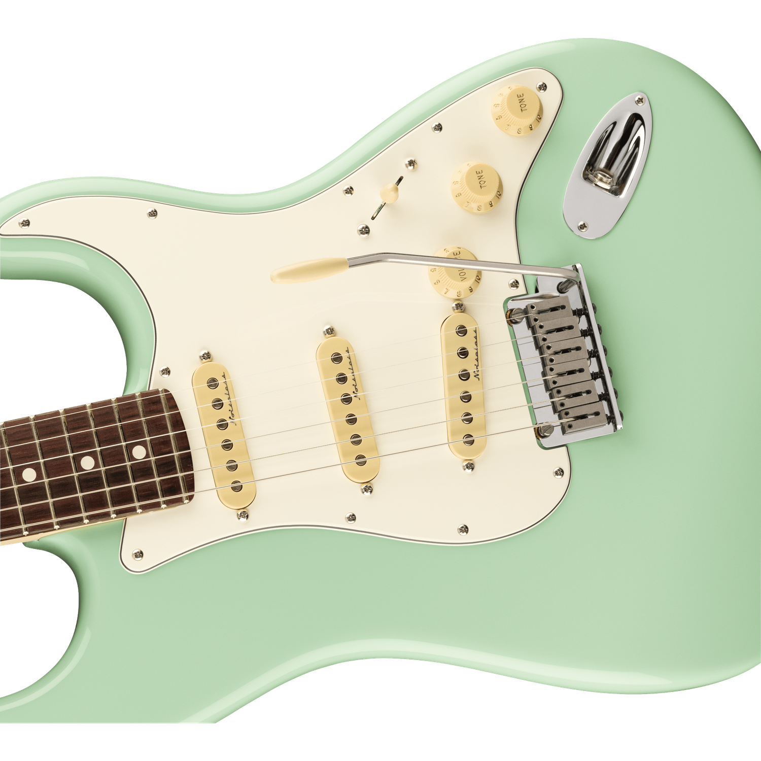 Fender Electric Guitars Fender Jeff Beck Stratocaster Electric Guitar, Rosewood Fingerboard, Surf Green