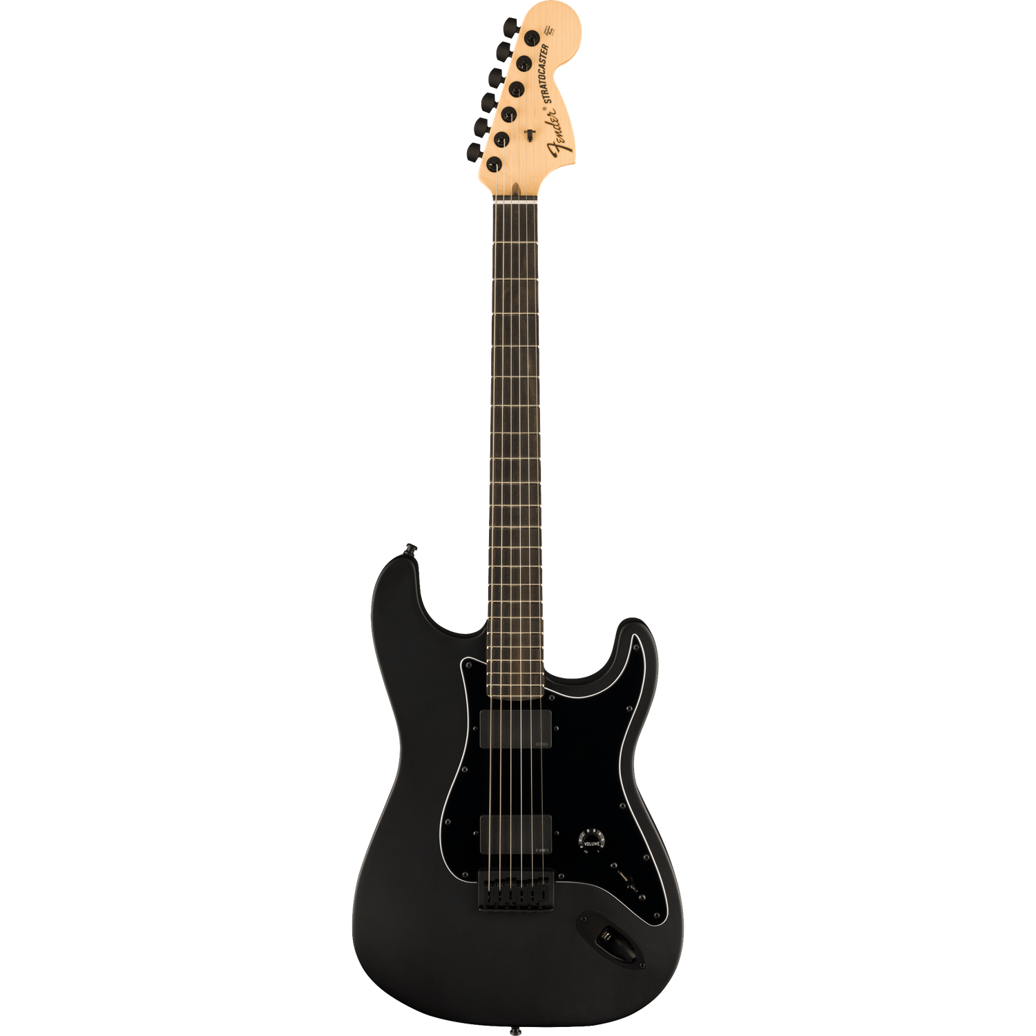 Fender Electric Guitars Fender Jim Root Stratocaster Electric Guitar, Ebony Fingerboard, Flat Black