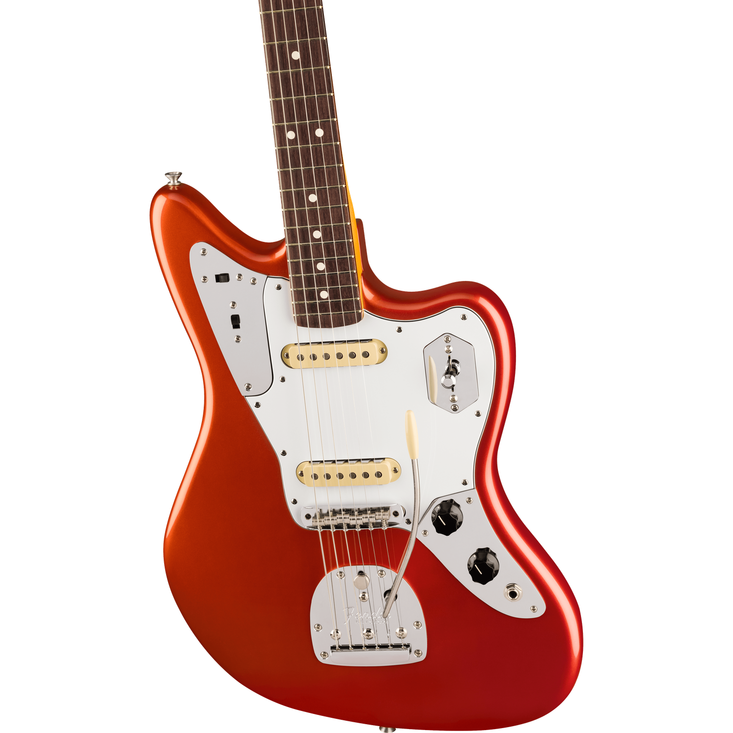 Fender Electric Guitars Fender Johnny Marr Jaguar Electric Guitar, Rosewood Fingerboard, Metallic KO