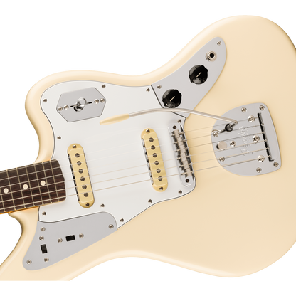 Fender Electric Guitars Fender Johnny Marr Jaguar Electric Guitar, Rosewood Fingerboard, Olympic White