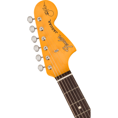 Fender Electric Guitars Fender Johnny Marr Jaguar Electric Guitar, Rosewood Fingerboard, Olympic White