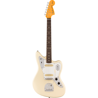 Fender Electric Guitars Fender Johnny Marr Jaguar Electric Guitar, Rosewood Fingerboard, Olympic White