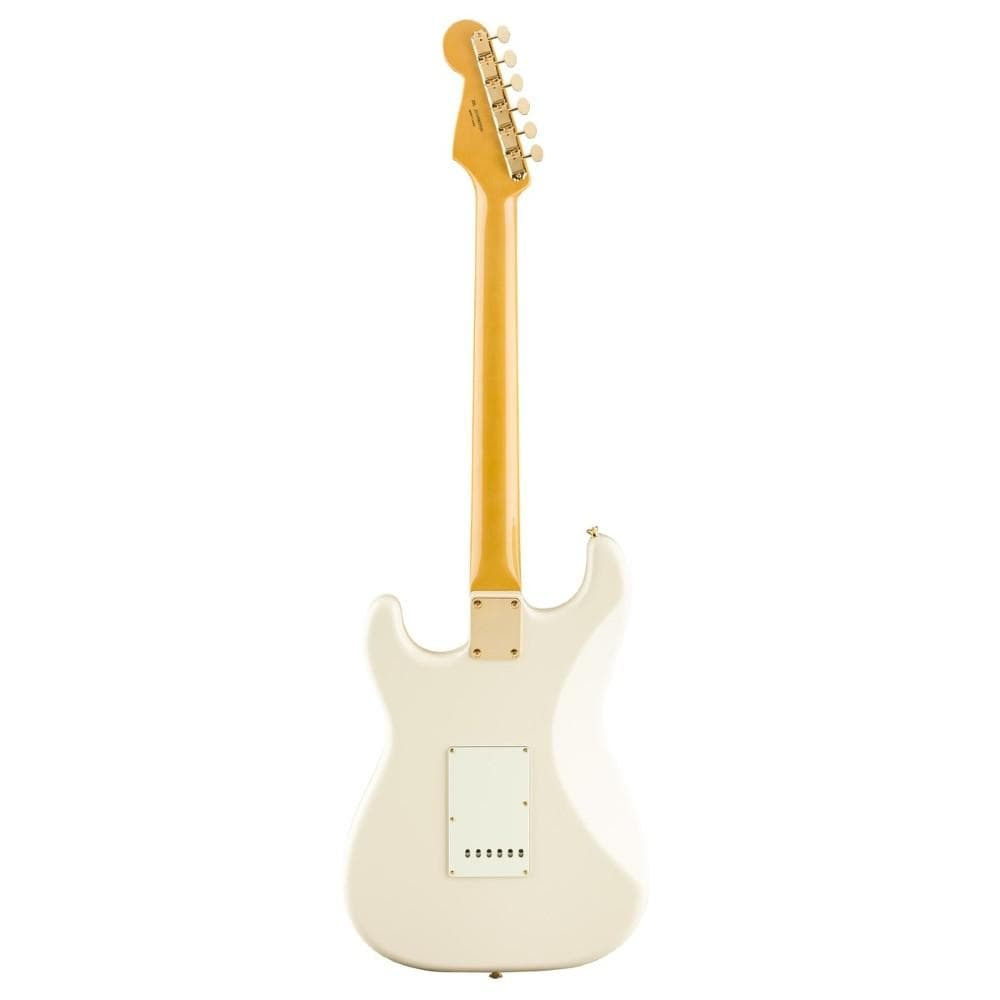 fender electric guitars fender limited daybreak stratocaster rw electric guitar - olympic white