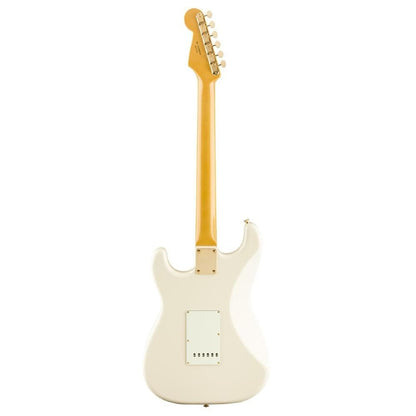 fender electric guitars fender limited daybreak stratocaster rw electric guitar - olympic white
