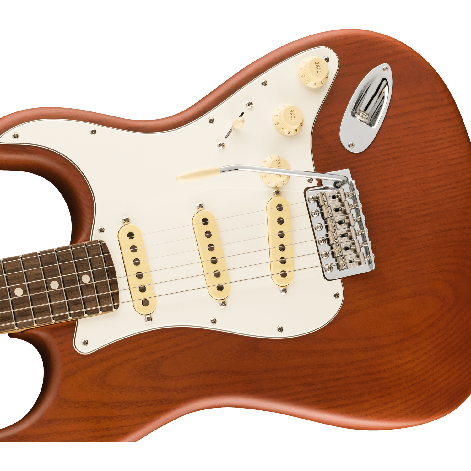 Fender Electric Guitars Fender Limited Edition American Performer Timber Stratocaster 6 String Electric Guitar#color_mocha,fingerboard_rosewood
