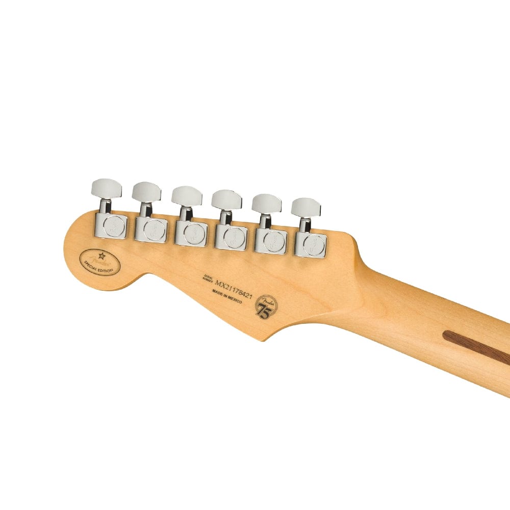 fender electric guitars fender limited edition player stratocaster 6 string electric guitar     #color_neon-green,fingerboard_ebony