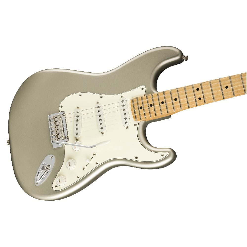fender electric guitars fender limited edition player stratocaster 6 string electric guitar     #color_inca-silver,fingerboard_maple