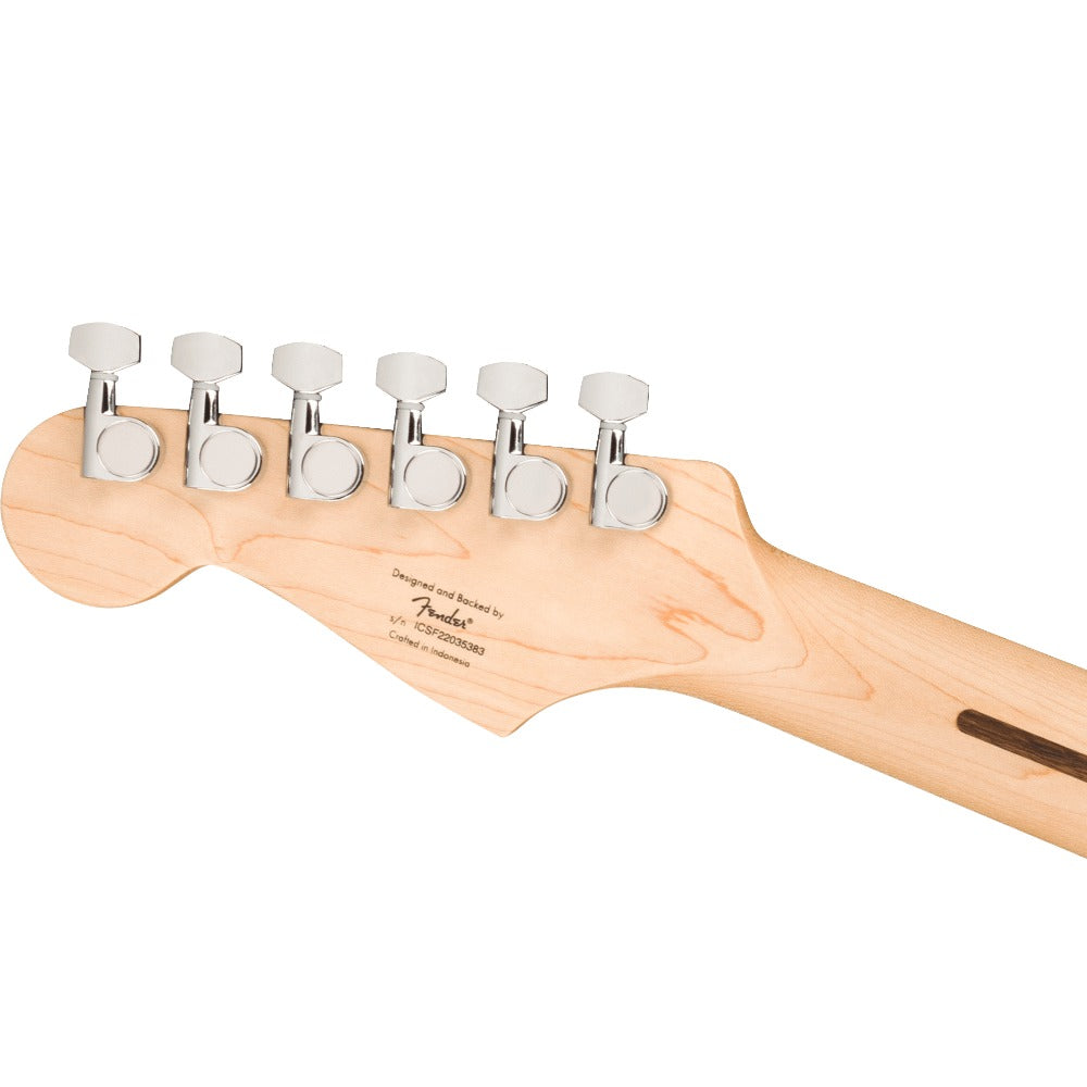 Fender Electric Guitars Fender Limited Edition Squier Sonic Stratocaster HT 6 String Electric Guitar #color_graffiti-yellow,fingerboard_maple,type_standard