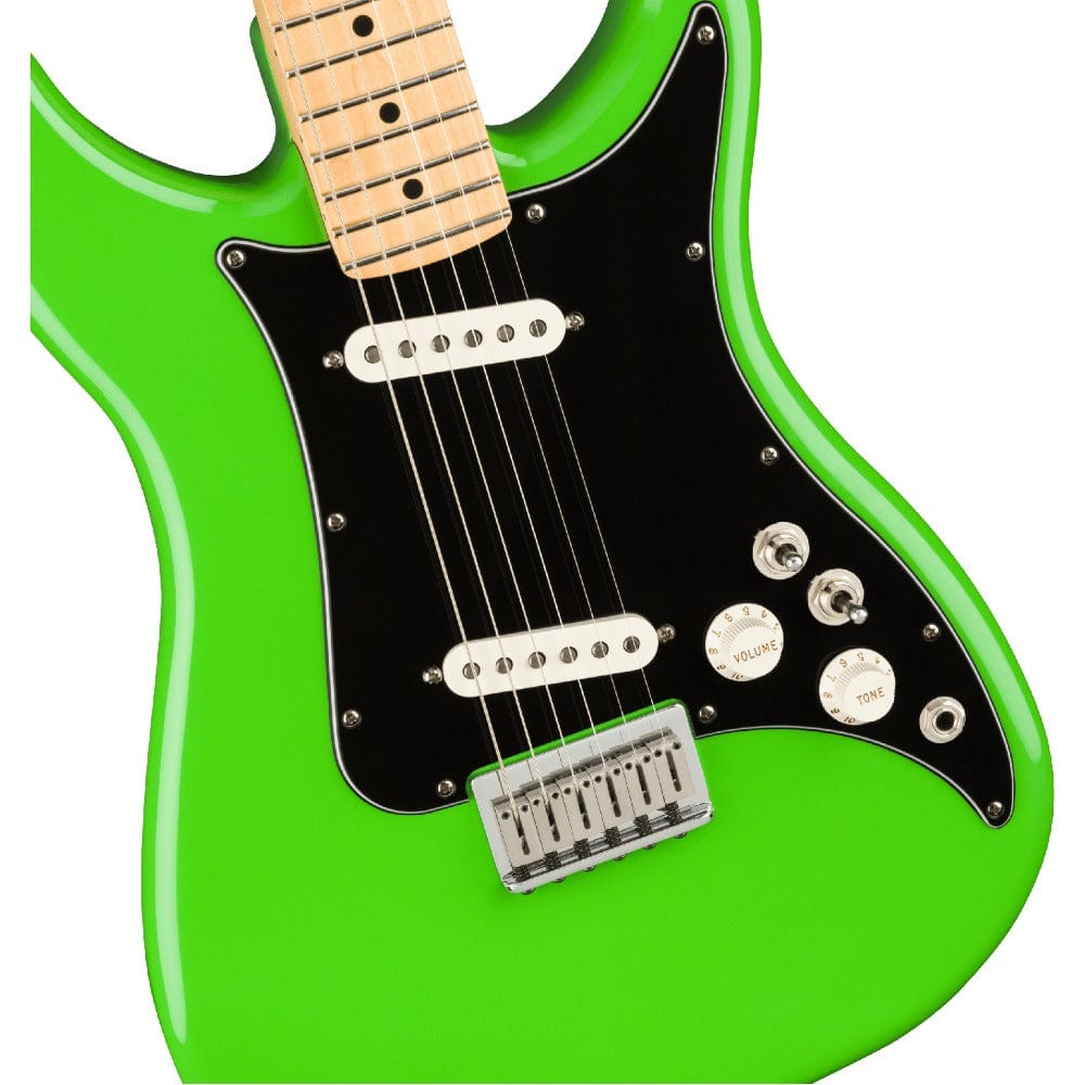fender electric guitars fender player lead ii 6 string electric guitar    #color_neon-green,fretboard_maple